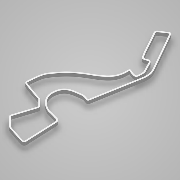 Circuito de Sochi para deportes de motor y automovilismo. Pista de carreras del Gran Premio de Rusia.