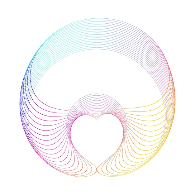 Circular Wireframe malla círculos líneas efecto logo element02