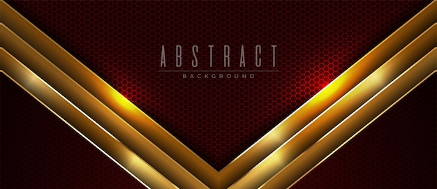 Círculo abstracto fondo de lujo de oro con decoración elegante, elemento de vector de diseño para invitación, portada, decoración de fondo.