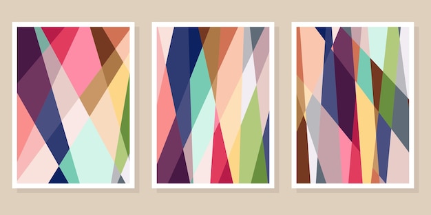 Círculo abstracto del vector del fondo del modelo geométrico de la Bauhaus