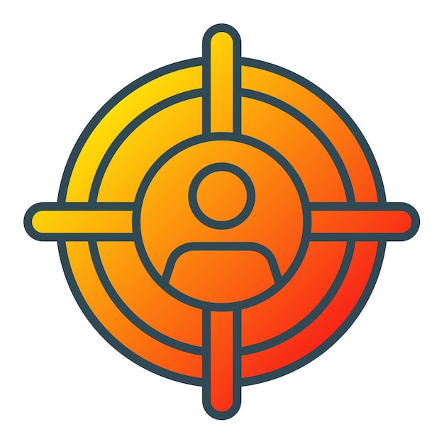 un círculo amarillo y naranja con un diseño naranja y naranje en él