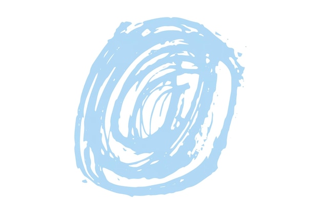 Un círculo azul con un fondo blanco con un círculo azul en el medio.