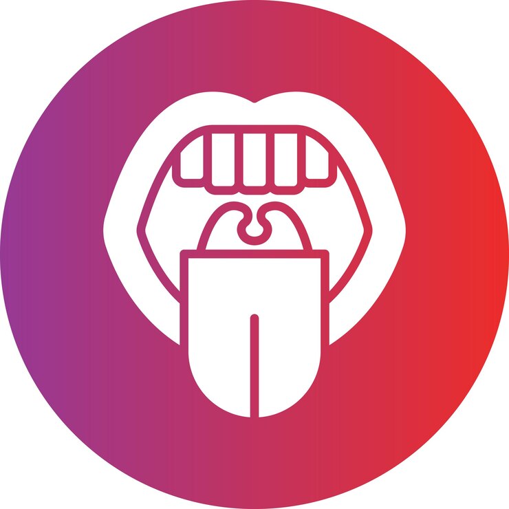 Vector un círculo blanco con un círculo rojo y púrpura con un anillo en él