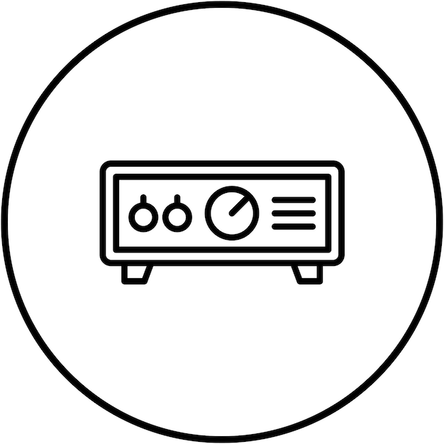 un círculo blanco con un logotipo blanco y negro que dice la palabra en él