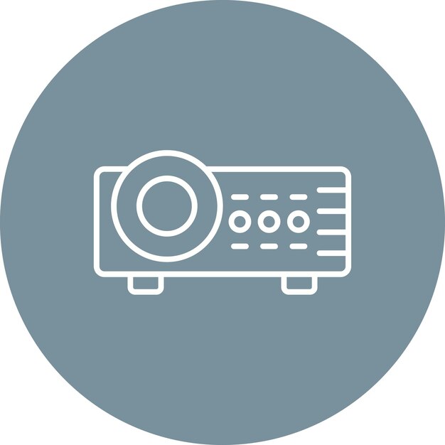 un círculo blanco con un logotipo que dice un sistema informático