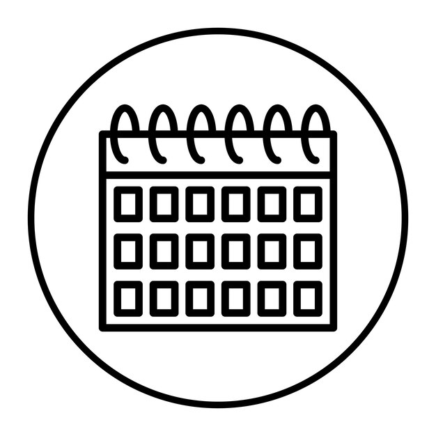un círculo blanco y negro con las letras f c