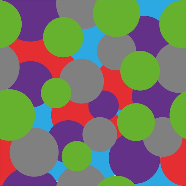Círculo colorido cuadrado geométrico de patrones sin fisuras Fondo abstracto púrpura