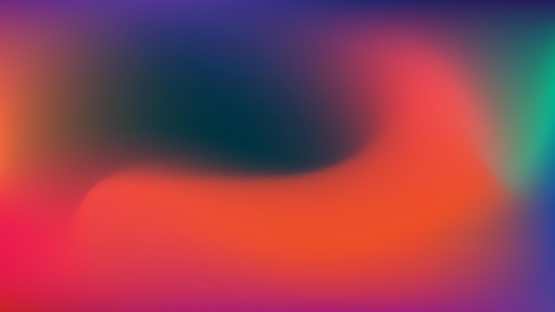 un círculo colorido está en el fondo de un círculo púrpura y rojo