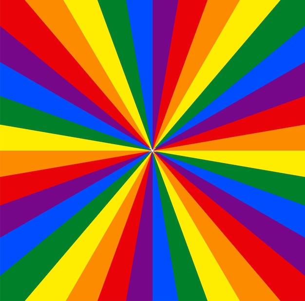 un círculo colorido con muchos colores de arco iris en él lgbt