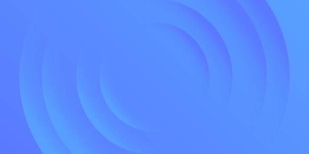 Círculo de fondo abstracto moderno redondo y degradado de color azul