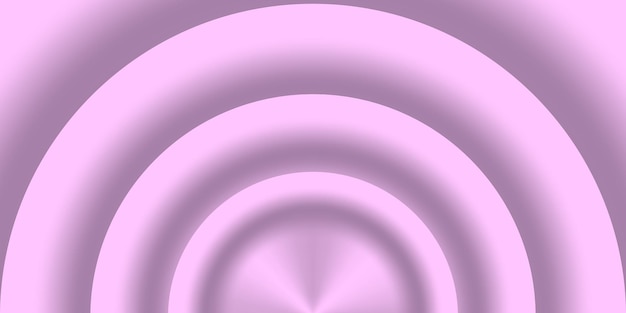 Círculo de fondo rosa monocromático dinámico, forma tridimensional