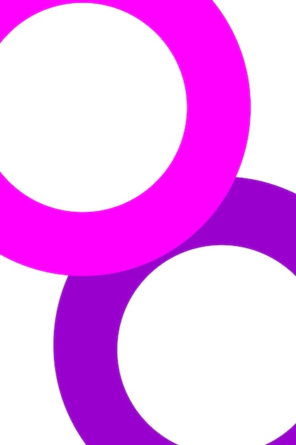Círculo de fondo vectorial púrpura y rosa