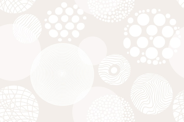 Círculo de geometría patrón redondo oro rosa geometría abstracta estilo de lujo patrón sin costuras elegante ilustración vectorial chic para diseño de superficie tela papel de regalo