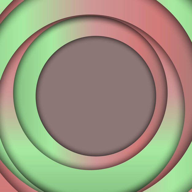 Círculo de gradiente con fondo de capa superpuesta Fondo abstracto
