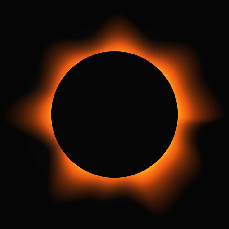 Vector círculo iluminar el marco de luz con gradiente de color