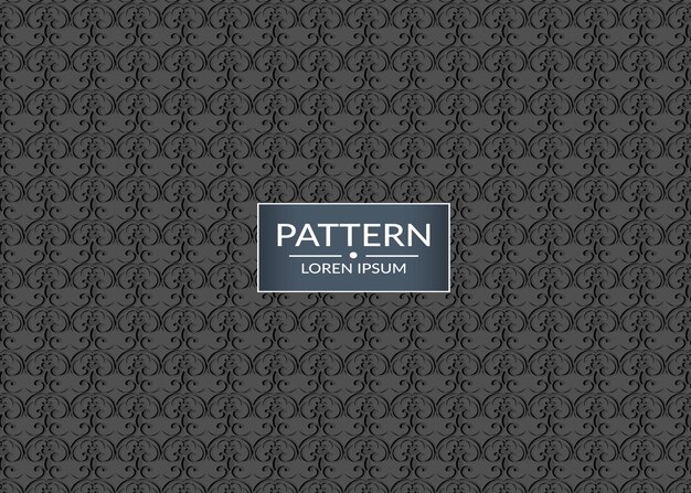 Círculo de línea sin costuras patrones abstractos elegantes ornamentales Patrón 3d hexagonal geométrico abstracto