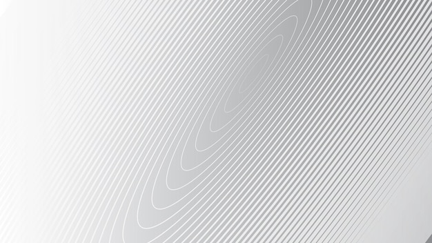 Círculo de línea gris abstracta con gradiente para el fondo o la presentación