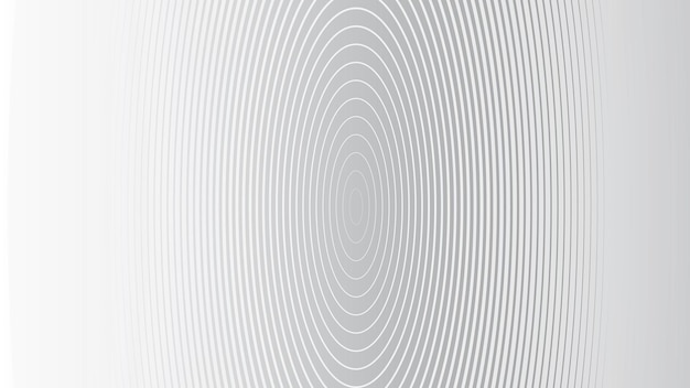 Círculo de línea gris abstracta con gradiente para el fondo o la presentación