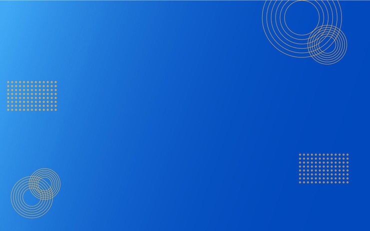 Círculo línea rectángulo punto fondo azul