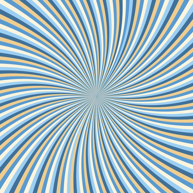 Círculo líneas fondo azul