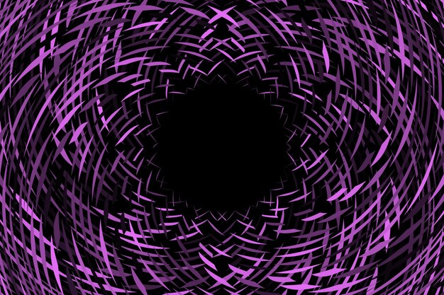 Círculo magenta partículas abstractas volando en el fondo