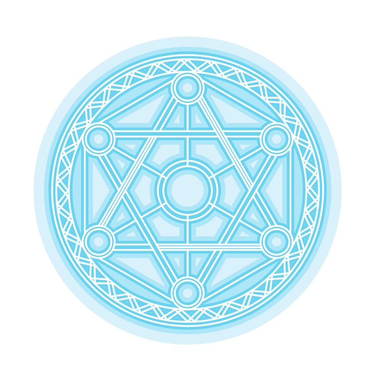 Vector circulo mágico