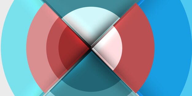 Círculo objetivo formas geométricas abstractas Ilustración vectorial para papel tapiz Banner Fondo Tarjeta Libro Ilustración página de aterrizaje