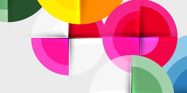 Círculo objetivo formas geométricas abstractas Ilustración vectorial para papel tapiz Banner Fondo Tarjeta Libro Ilustración página de aterrizaje