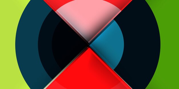 Círculo objetivo formas geométricas abstractas Ilustración vectorial para papel tapiz Banner Fondo Tarjeta Libro Ilustración página de aterrizaje