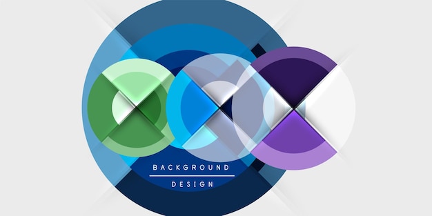 Círculo objetivo formas geométricas abstractas Ilustración vectorial para papel tapiz Banner Fondo Tarjeta Libro Ilustración página de aterrizaje