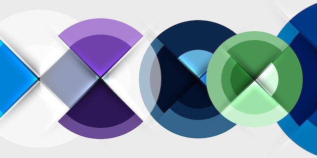 Círculo objetivo formas geométricas abstractas Ilustración vectorial para papel tapiz Banner Fondo Tarjeta Libro Ilustración página de aterrizaje