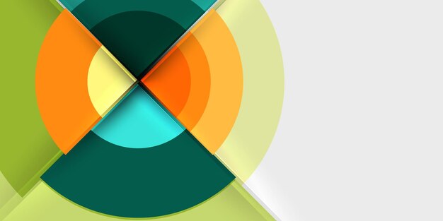 Círculo objetivo formas geométricas abstractas Ilustración vectorial para papel tapiz Banner Fondo Tarjeta Libro Ilustración página de aterrizaje