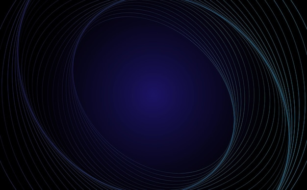 Círculo ondulado fondo abstracto Vector círculos abstractos líneas fondo ondulado