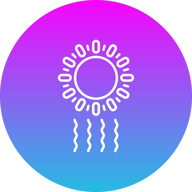 un círculo con la palabra sol en él