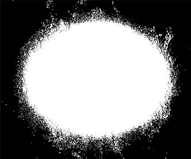 Un círculo de polvo blanco está rodeado por un círculo de po blanco.