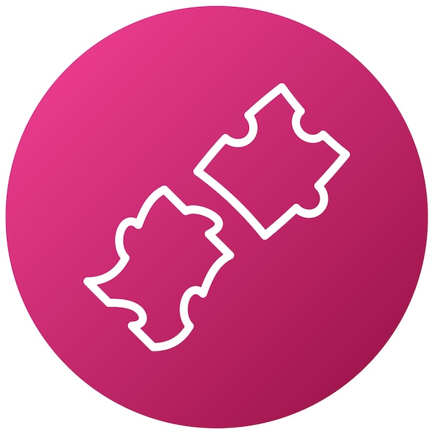 un círculo rosa con una imagen de un corazón en él