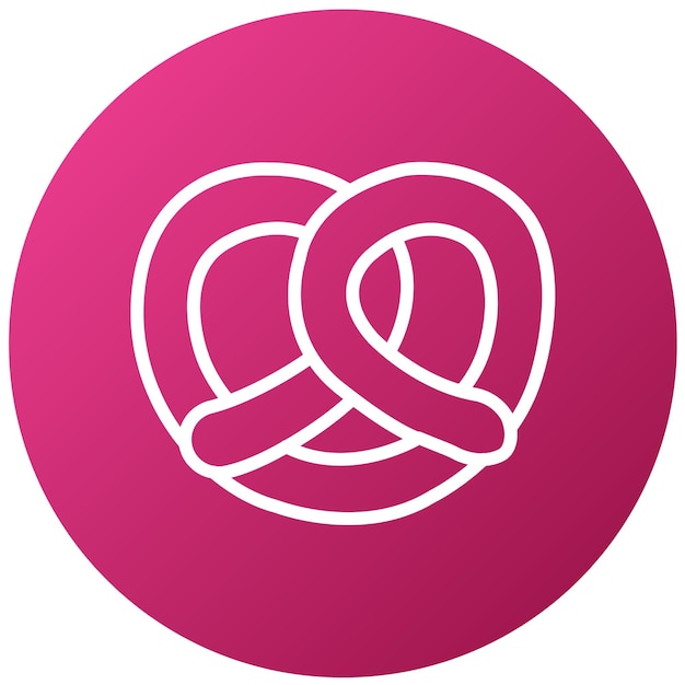 un círculo rosa con un logotipo blanco que dice la cinta rosa