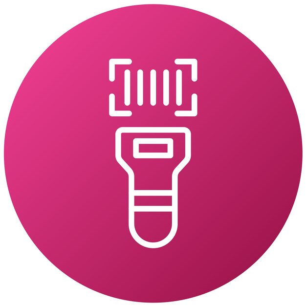 un círculo rosa con un logotipo blanco que dice un dispositivo digital