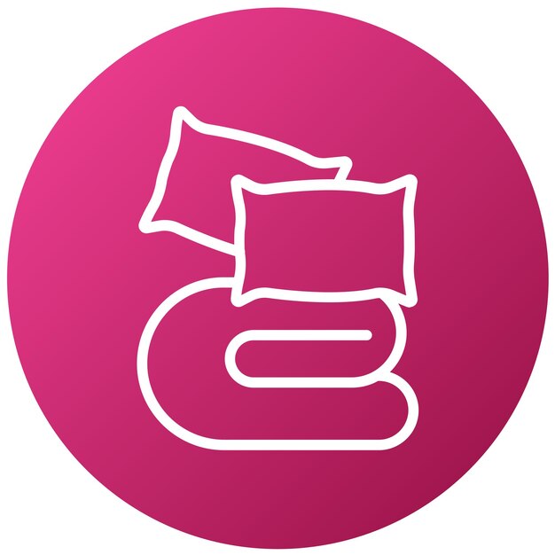 un círculo rosa con una mano en él