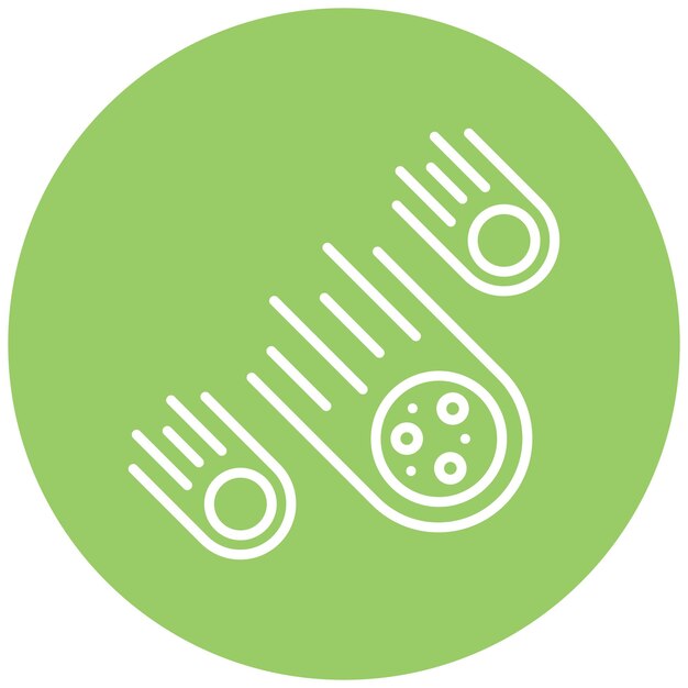 un círculo verde con un logotipo blanco que dice el número 3