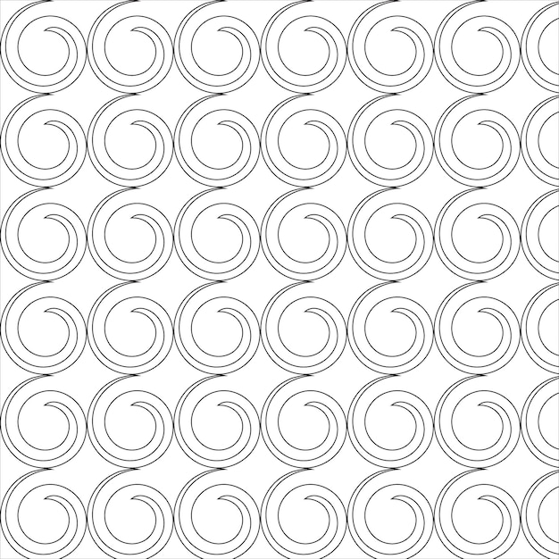 Círculos aleatorios Imágenes de patrones sin fisuras Patrón aleatorio Espiral de fondo patrón repetido en espiral