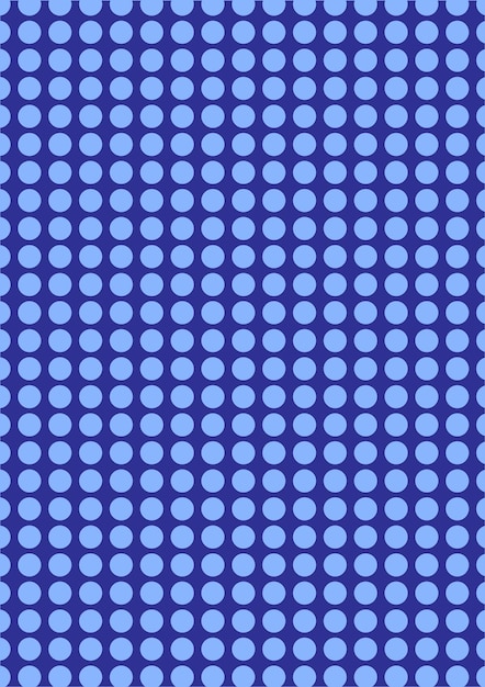 círculos azules sobre un fondo azul