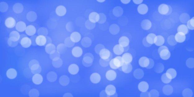 Círculos de bokeh brillantes decoración de fondo de lujo de oro abstracto de polvo azul brillante