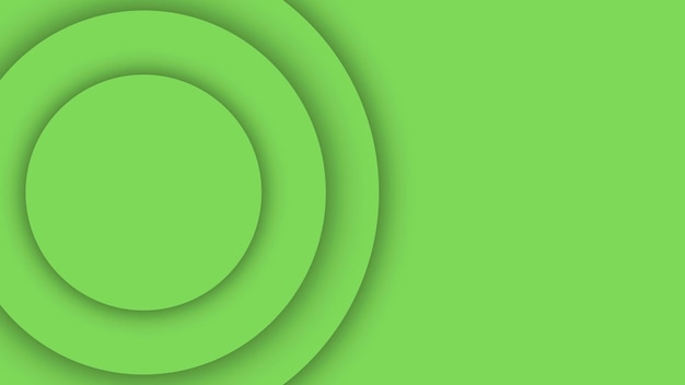 círculos concéntricos verdes diseño de plantilla gráfica de fondo abstracto Diseño circular de espacios libres