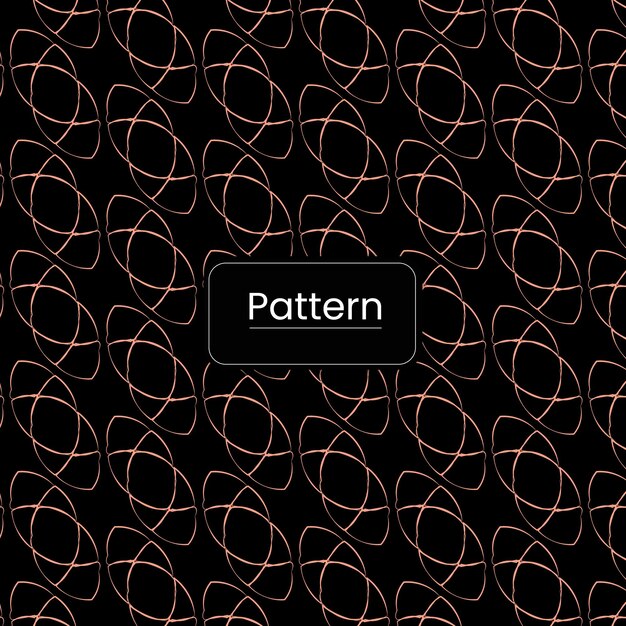 círculos diseño de patrón repetido diseño sin costuras patrón geométrico