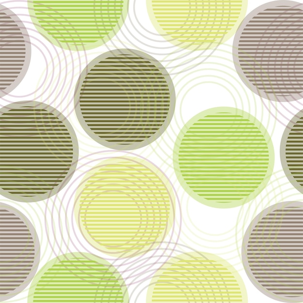 círculos multicolores sobre un fondo blanco