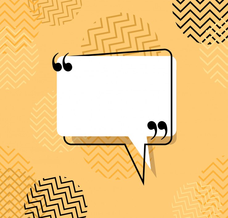 Vector cita burbuja de comunicación