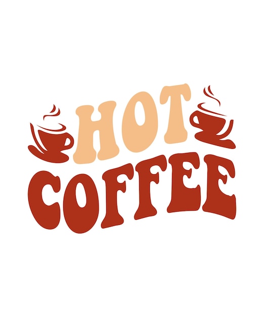Cita de café retro Diseño SVG