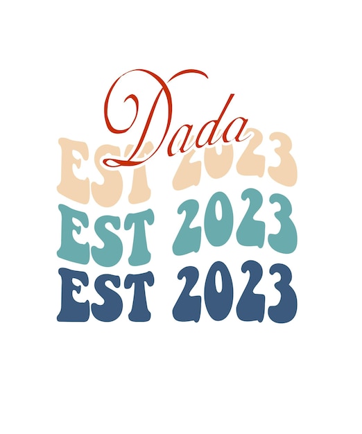 Cita de papá Diseño SVG