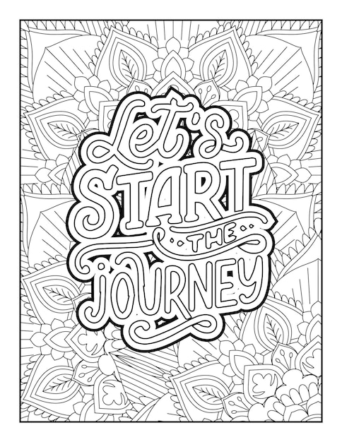 Citas, Citas para colorear, citas positivas, citas inspiradoras, citas tipográficas